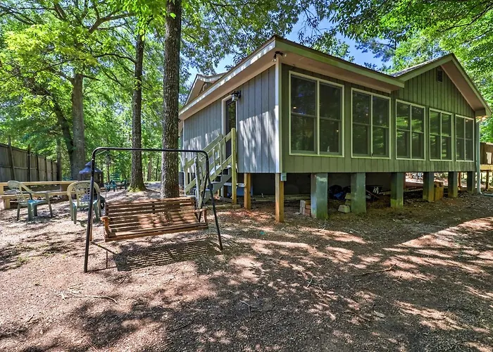 Waterfront West Point Lake Cabin W/ Private Dock!